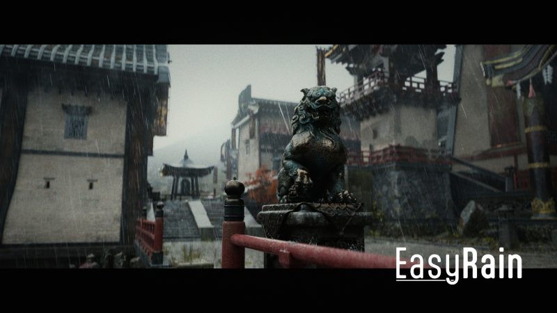 EasyRain – 高逼真雨效果生成工具 | EasyRain – Realistic Rain Effect Generator-aicgt资源网AICGT资源网