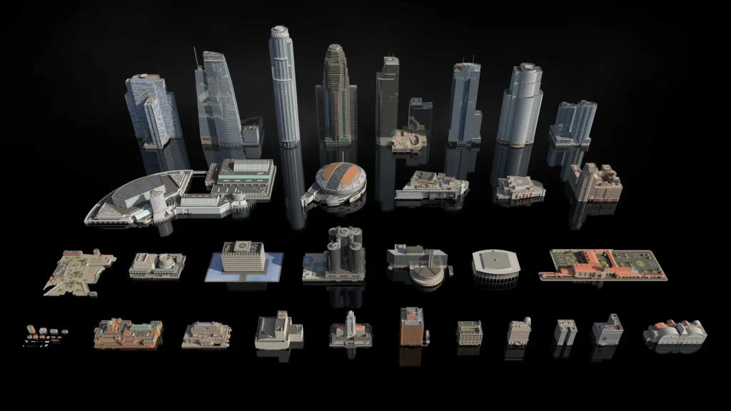 图片[2]-aicgt资源网kitbash3d，天使之城 – Los Angeles
