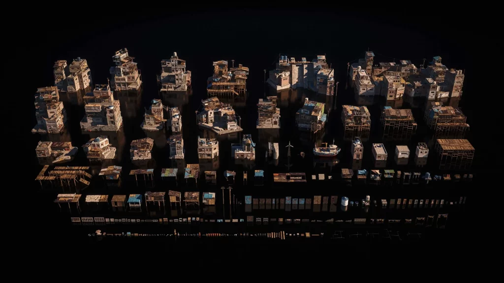 图片[2]-aicgt资源网KitBash3D贫民窟 – Favelas