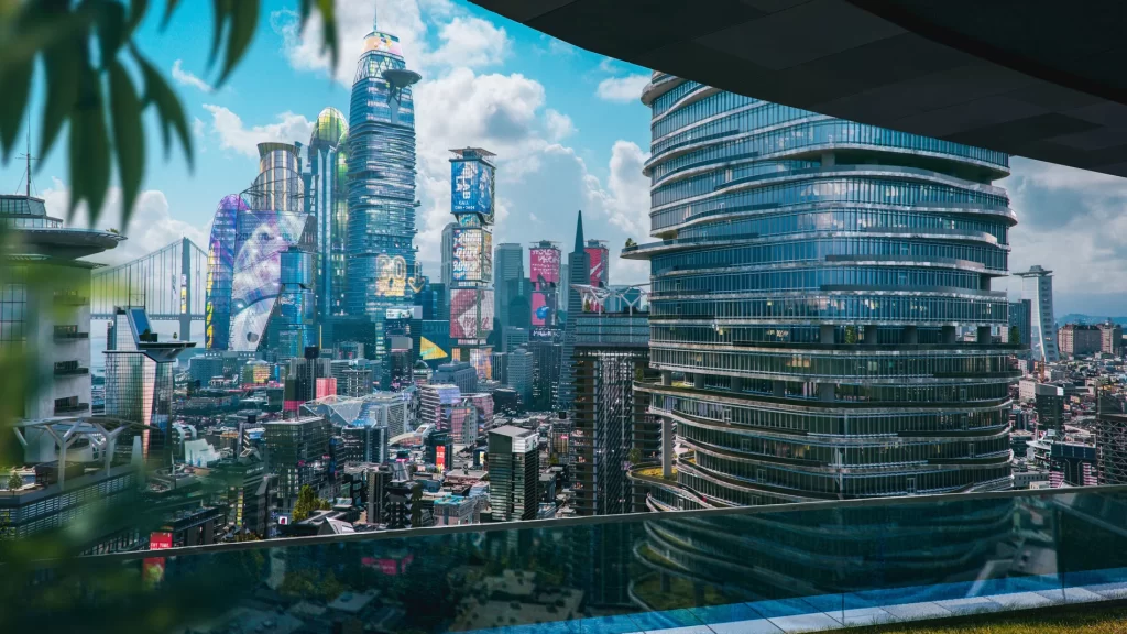 Kitbash3d模型，新旧金山 – Neo San Francisco
