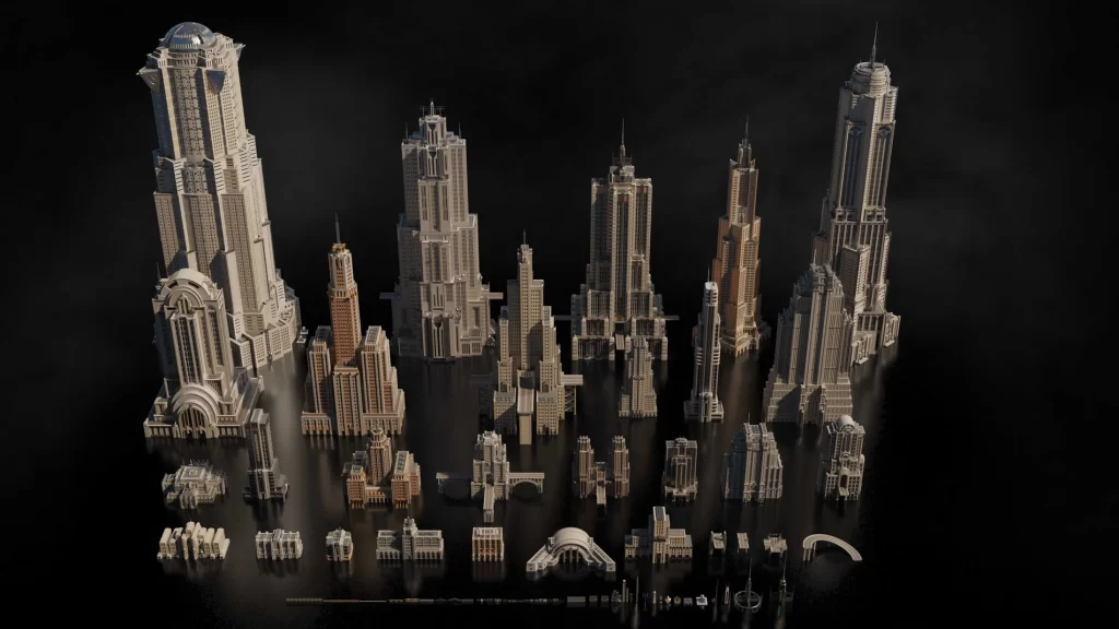 图片[2]-aicgt资源网KitBash3D巨神都市 – Goliath