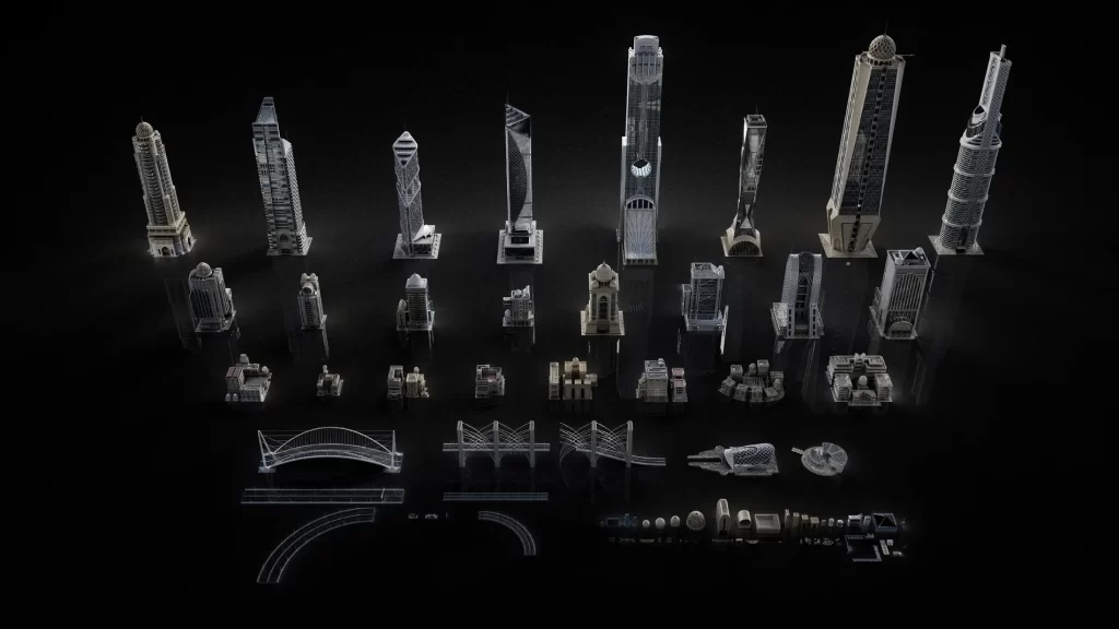 图片[2]-aicgt资源网KitBash3D新迪拜 – Neo Dubai