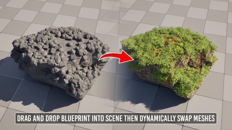 程序化网格蓝图 – Procedural Mesh Blueprint-aicgt资源网AICGT资源网