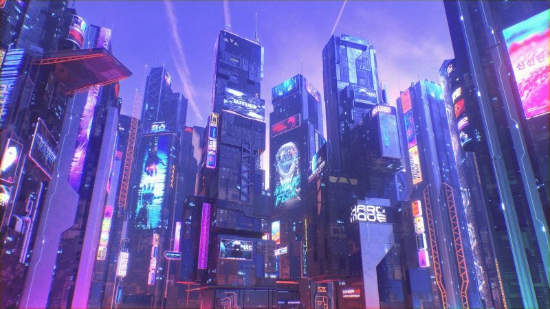 科幻赛博朋克未来派建筑 – Scifi Cyberpunk Futuristic building Bundle-aicgt资源网AICGT资源网