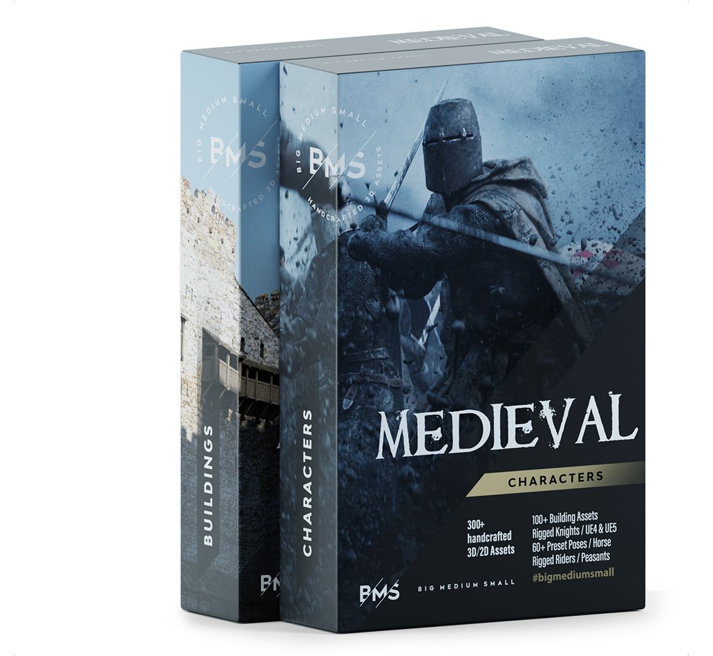 图片[5]-aicgt资源网【BMS】中世纪战争人物建筑环境素材包Medieval Collection