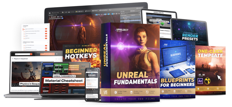 UE5课程_Unreal For VFX_Josh Toonen【虚幻5课程】好莱坞大佬全流程影视-aicgt资源网AICGT资源网