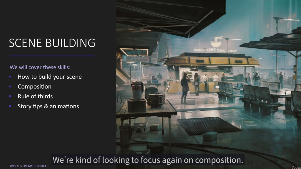 Unreal 5 Cinematic Course电影课程