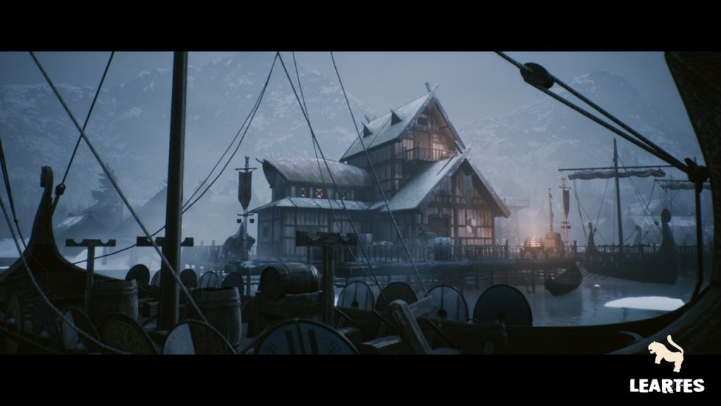 图片[1]虚幻引擎UE资源网-海量优质免费素材网|是一个提供海量CG素材的网站，包含虚幻资源、CG模型、CG教程等维京村庄环境超级资源包 – Viking Village Environment Megapack ( Viking Viking Medieval Medieval Old )