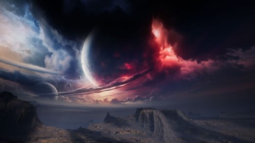 数字绘景天空盒包：科幻天空 – Matte Painting Skybox Pack: Sci Fi Skies虚幻引擎UE资源网-海量优质免费素材网|是一个提供海量CG素材的网站，包含虚幻资源、CG模型、CG教程等AICGT资源网