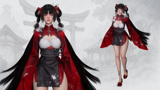 小珏 – Xiao Jue 女性角色虚幻引擎UE资源网-海量优质免费素材网|是一个提供海量CG素材的网站，包含虚幻资源、CG模型、CG教程等AICGT资源网