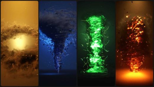 龙卷风生成器 – Niagara流体效果 – Tornado Generator – Niagara Fluids虚幻引擎UE资源网-海量优质免费素材网|是一个提供海量CG素材的网站，包含虚幻资源、CG模型、CG教程等AICGT资源网