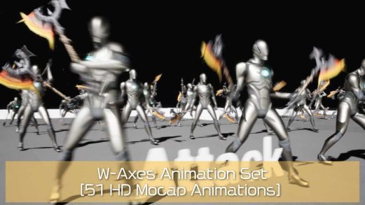 W-Axes 51 组高清动作捕捉动画集 – W-Axes 51 HD Mocap Animations虚幻引擎UE资源网-海量优质免费素材网|是一个提供海量CG素材的网站，包含虚幻资源、CG模型、CG教程等AICGT资源网