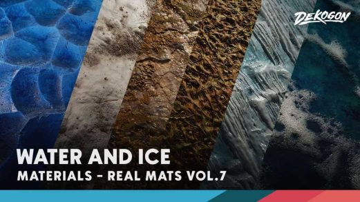 真实材质合集 第七卷 – 水与冰 (25+ 材质) – Realistic Materials Vol. 7 – Water & Ice (25+ Materials)虚幻引擎UE资源网-海量优质免费素材网|是一个提供海量CG素材的网站，包含虚幻资源、CG模型、CG教程等AICGT资源网