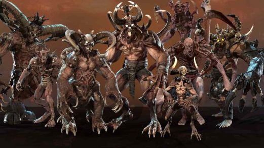 恶魔角色大型资源包 – Demons Big Pack虚幻引擎UE资源网-海量优质免费素材网|是一个提供海量CG素材的网站，包含虚幻资源、CG模型、CG教程等AICGT资源网