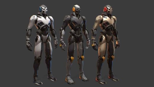 科幻机器人角色包 – Sci-Fi Robot Character Pack虚幻引擎UE资源网-海量优质免费素材网|是一个提供海量CG素材的网站，包含虚幻资源、CG模型、CG教程等AICGT资源网