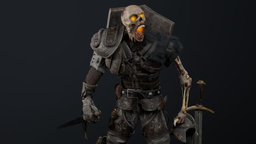 亡灵骑士 – Undead Knight虚幻引擎UE资源网-海量优质免费素材网|是一个提供海量CG素材的网站，包含虚幻资源、CG模型、CG教程等AICGT资源网