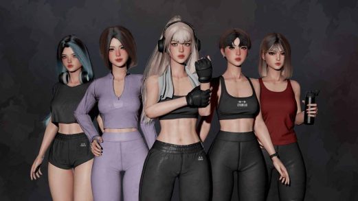 健身房资源包：男女角色 – Gym Bundle: Boys and Girls虚幻引擎UE资源网-海量优质免费素材网|是一个提供海量CG素材的网站，包含虚幻资源、CG模型、CG教程等AICGT资源网