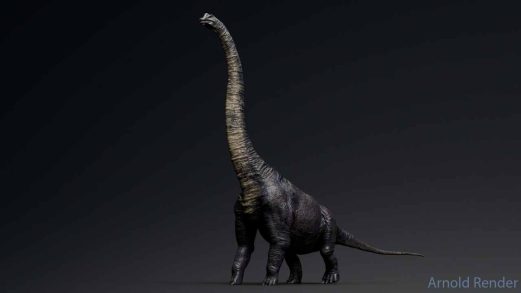 腕龙模型资产 – Brachiosaurus Sauropod虚幻引擎UE资源网-海量优质免费素材网|是一个提供海量CG素材的网站，包含虚幻资源、CG模型、CG教程等AICGT资源网