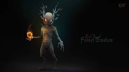 邪恶森林生物角色模型 – Evil Forest Creature虚幻引擎UE资源网-海量优质免费素材网|是一个提供海量CG素材的网站，包含虚幻资源、CG模型、CG教程等AICGT资源网