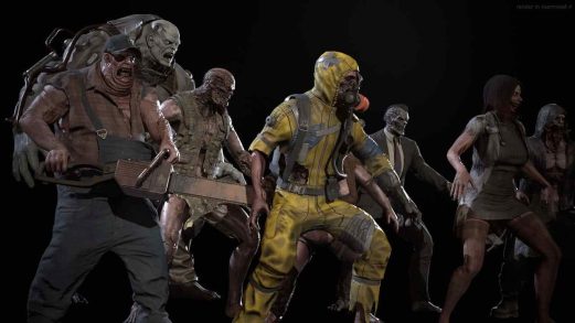 城市丧尸模型包 – Urban Zombie Pack虚幻引擎UE资源网-海量优质免费素材网|是一个提供海量CG素材的网站，包含虚幻资源、CG模型、CG教程等AICGT资源网