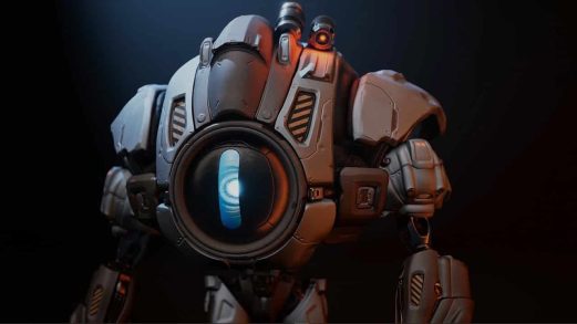 科幻重型机器人 – Sci Fi Heavy Bot虚幻引擎UE资源网-海量优质免费素材网|是一个提供海量CG素材的网站，包含虚幻资源、CG模型、CG教程等AICGT资源网