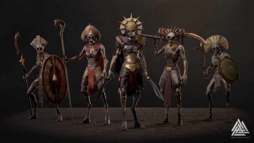 远古亡灵角色包 – Ancient Undead Pack虚幻引擎UE资源网-海量优质免费素材网|是一个提供海量CG素材的网站，包含虚幻资源、CG模型、CG教程等AICGT资源网