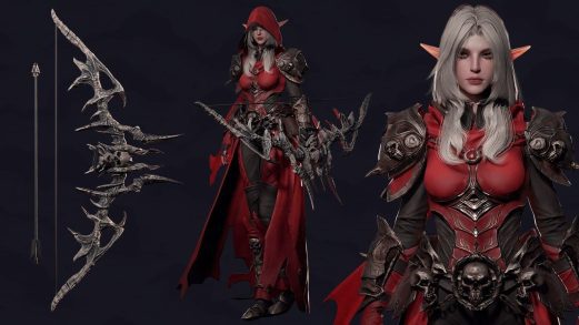 死神弓箭手莫甘娜 – Death Archer Girl Morgana虚幻引擎UE资源网-海量优质免费素材网|是一个提供海量CG素材的网站，包含虚幻资源、CG模型、CG教程等AICGT资源网