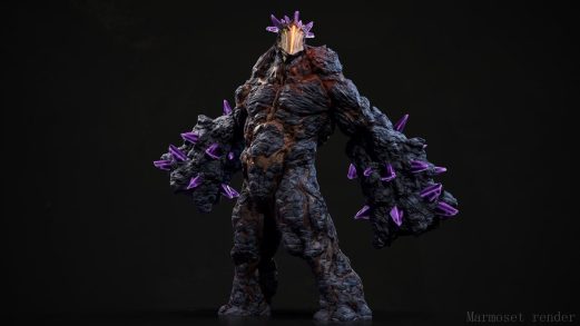 恶魔石像怪 – Golem Creature虚幻引擎UE资源网-海量优质免费素材网|是一个提供海量CG素材的网站，包含虚幻资源、CG模型、CG教程等AICGT资源网