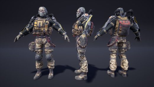 未来士兵 01 – Soldier Future 01虚幻引擎UE资源网-海量优质免费素材网|是一个提供海量CG素材的网站，包含虚幻资源、CG模型、CG教程等AICGT资源网
