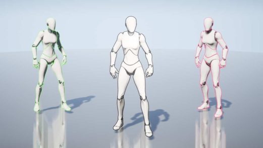 自动网格描边 – Auto Mesh Outline虚幻引擎UE资源网-海量优质免费素材网|是一个提供海量CG素材的网站，包含虚幻资源、CG模型、CG教程等AICGT资源网