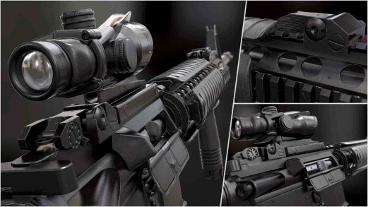 终极FPS武器包（VR兼容） – Ultimate FPS Weapons Pack (VR ready)+FBX虚幻引擎UE资源网-海量优质免费素材网|是一个提供海量CG素材的网站，包含虚幻资源、CG模型、CG教程等AICGT资源网