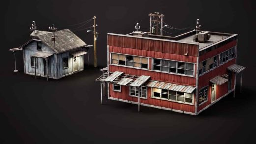 建筑生成器 – Building Generator虚幻引擎UE资源网-海量优质免费素材网|是一个提供海量CG素材的网站，包含虚幻资源、CG模型、CG教程等AICGT资源网