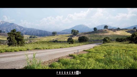 草原环境景观包 4×4公里 – Steppe Environment 4x4km Landscape虚幻引擎UE资源网-海量优质免费素材网|是一个提供海量CG素材的网站，包含虚幻资源、CG模型、CG教程等AICGT资源网
