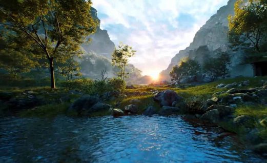 倒影谷环境 – MAGNET_VFX_landscape虚幻引擎UE资源网-海量优质免费素材网|是一个提供海量CG素材的网站，包含虚幻资源、CG模型、CG教程等AICGT资源网