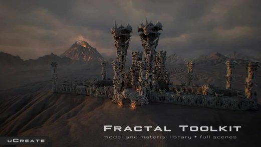 UCreate分形工具包 – UCreate – Fractal Toolkit虚幻引擎UE资源网-海量优质免费素材网|是一个提供海量CG素材的网站，包含虚幻资源、CG模型、CG教程等AICGT资源网