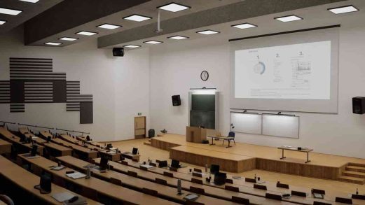 大学教室室内环境 / 教室场景 – University Classroom Interior Environment / School Room虚幻引擎UE资源网-海量优质免费素材网|是一个提供海量CG素材的网站，包含虚幻资源、CG模型、CG教程等AICGT资源网
